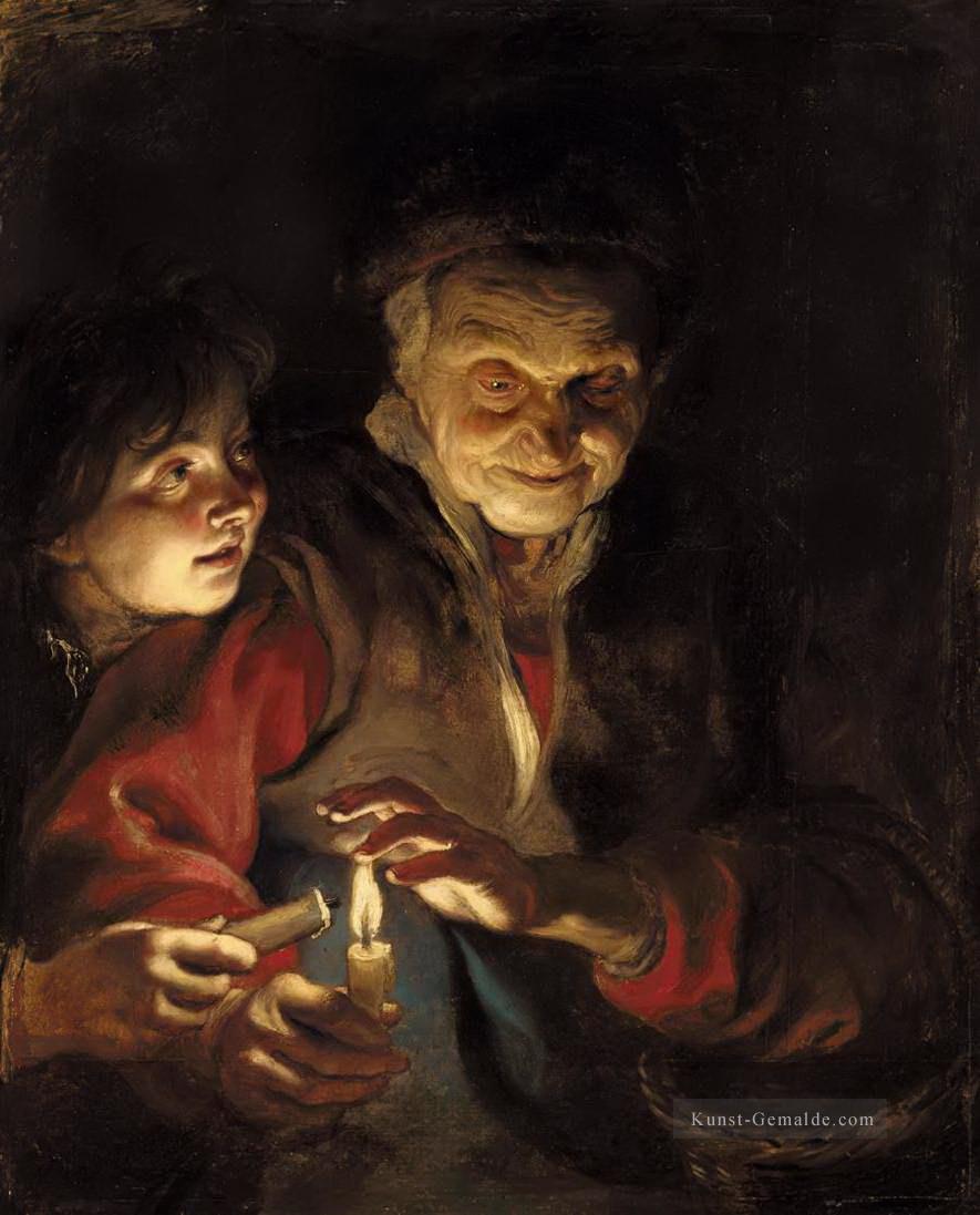 Nachtszene 1617 Peter Paul Rubens Ölgemälde